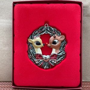 Lenox 2003 Our 1st Christmas Clarice & Rudolph